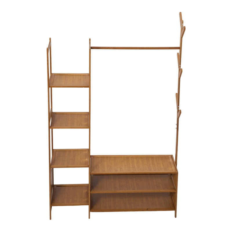 Hall Tree 100cm Wide, Brown Wood