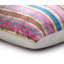Oreiller en velours rayé fait à la main - Coussin en soie coloré 16 x 24 po