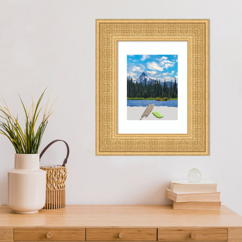 Cadre photo Lavoix, Or, 11 po x 14 po