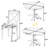 Kawliga 5-Piece Dining Table Set, Two-Size Round To Oval Extendable Wood Dining Table and 4 Upholstered Dining Chairs-1017410573