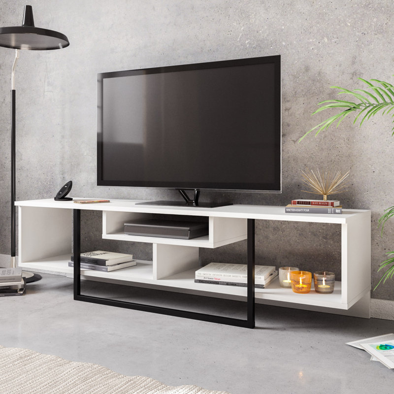Karon 59" TV Stand for TVs up to 65", White