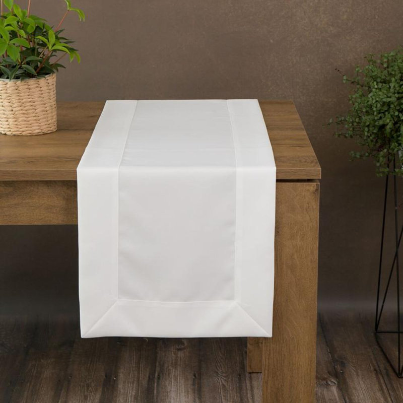 Solid Colour Tablecloth, 40cm W x 200cm L