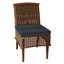 Chaise d'appoint Astoria tissée - huître / huître-47534981-63252748-62379084
