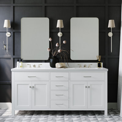 Base de meuble-lavabo double Petrel