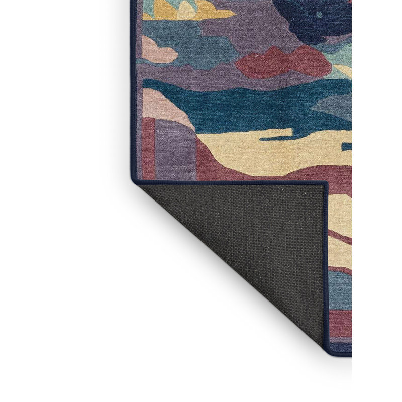 Milaina Abstract Indoor Rug, Rectangle 2' x 3'