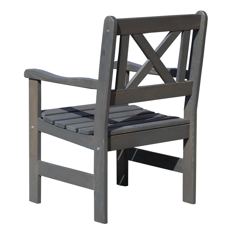 Ardilla Patio Dining Armchair, Taupegrey