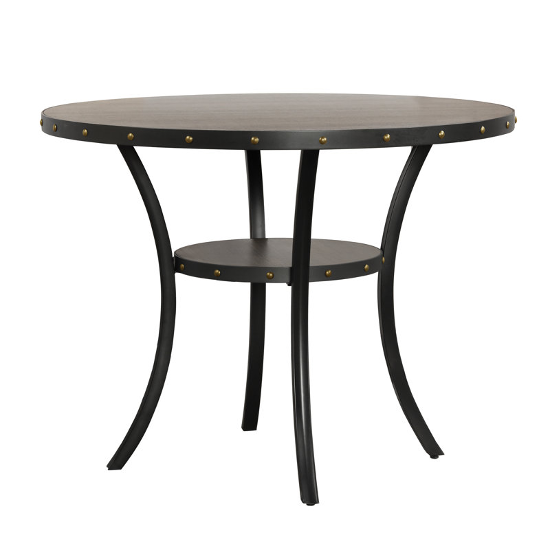 Table de salle à manger Durst, Hauteur du comptoir (hauteur de 36 po), Gris