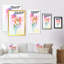 «Modern Gerbera Daisy Flower», reproduction d'art sur toile traditionnelle-801678828-801678826