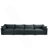Super Large Wide And Deep Seat Sofa Couch For 4 Persons, 4 Seater Sofa With Storage Pull Out Drawer Under Each Seat, 4-Seat Oversized Sofa ,Chenille-626120984
