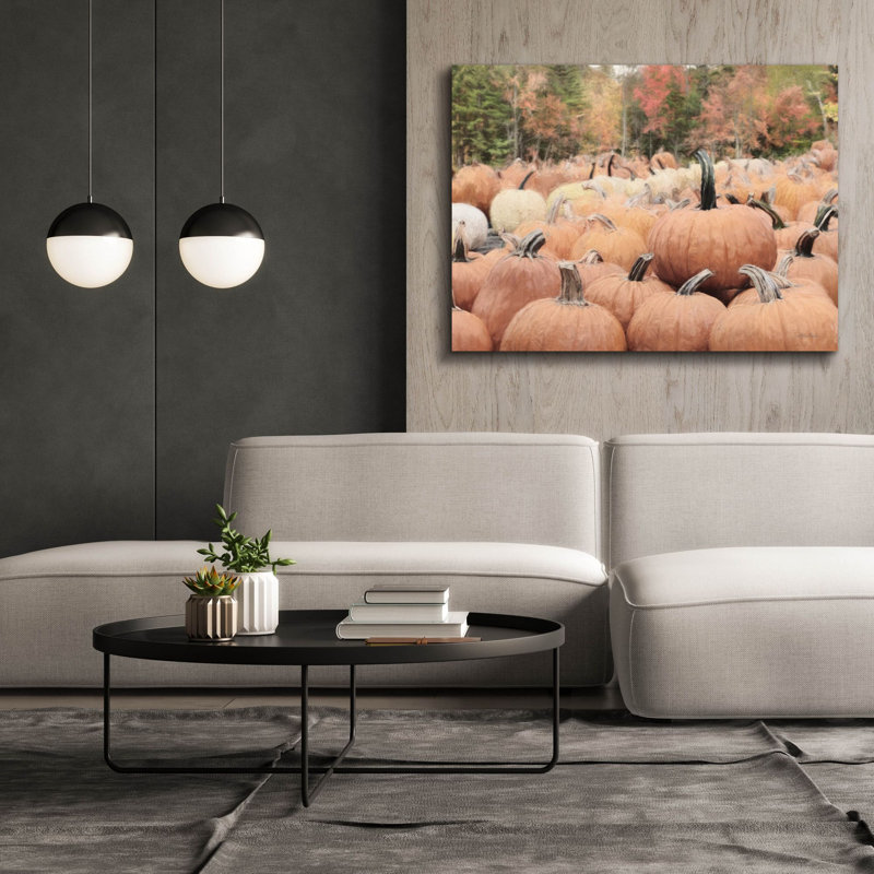 «The Perfect Pumpkin» par Lori Deiter, estampe numérique sur toile, H 40 po x l 54 po x P 1,5 po