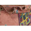 Tapis oriental marocain rose fait à la main 5 x 10