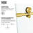Elan E-Class 64-68" W x 76" H Sliding Frameless Shower Door with 3/8" Clear Glass-50553449