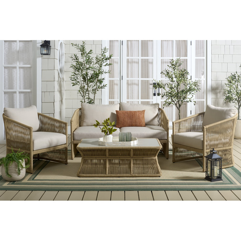 Ensemble de 2 chaises longues Gillian, Tanné