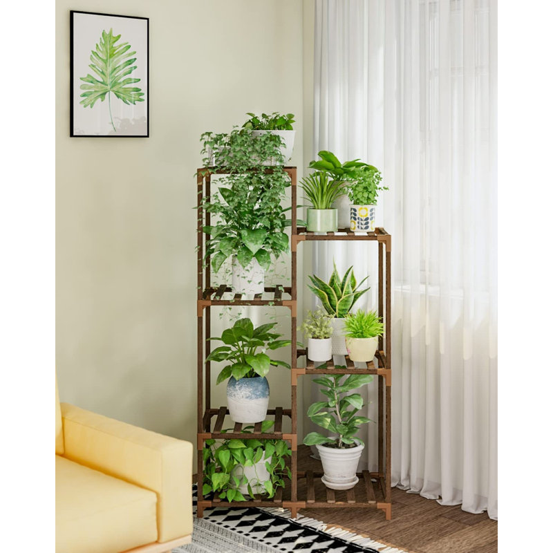 Akosha Wood Plant Stand