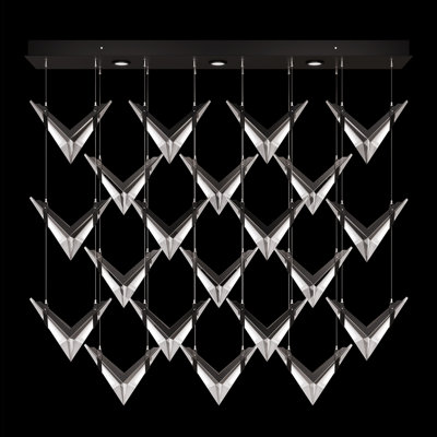 Blade 62"W Rectangular Pendant