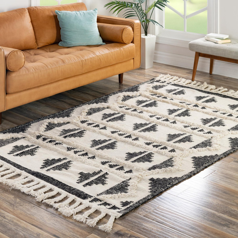 Annunciata Wool Moroccan Indoor Rug, Rectangle 2' x 3'1"