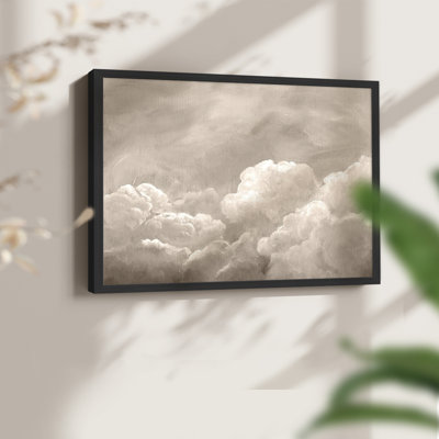 «Painted Clouds I», reproduction encadrée