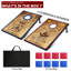 Ensemble de jeu de cornhole à DEL, ensemble de jeux de planches de cornhole de taille réglementaire de 2 pi, jeu d'extérieur en trous de maïs, ensemble de jeu de trous de maïs avec 2 planches, 8 sacs de grains-115802098