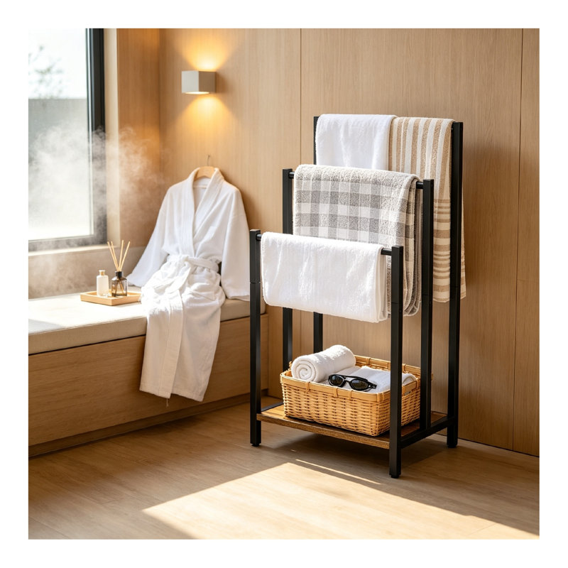 44 cm L Freestanding Towel Rack