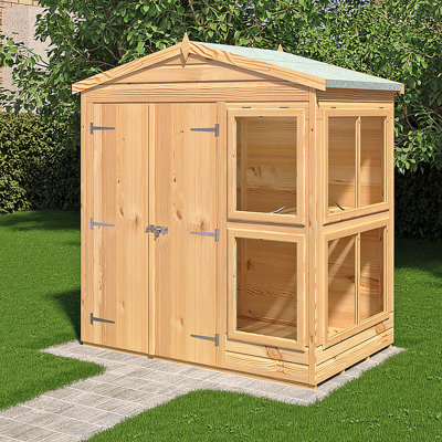 Shire Sun Hut Potting Shed 6 Ft X 4 Ft