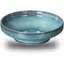 Ceramic Fruit Bowl for Kitchen Counter,Decorative Pedestal Bowl for Table Countertop,Large Footed Serving Bowl,10.2 Inch (Blue)-137641256