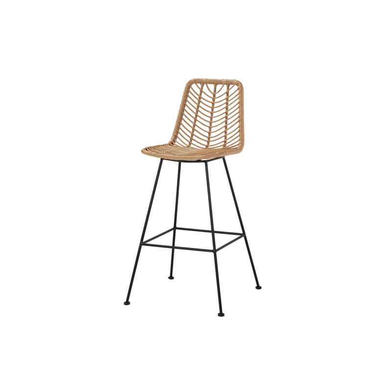 Counter Stool with Metal Frame