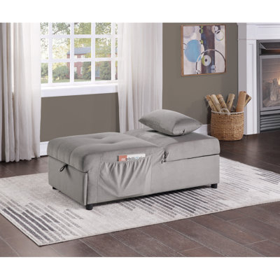 Banc de rangement à plateau relevable Ampelio