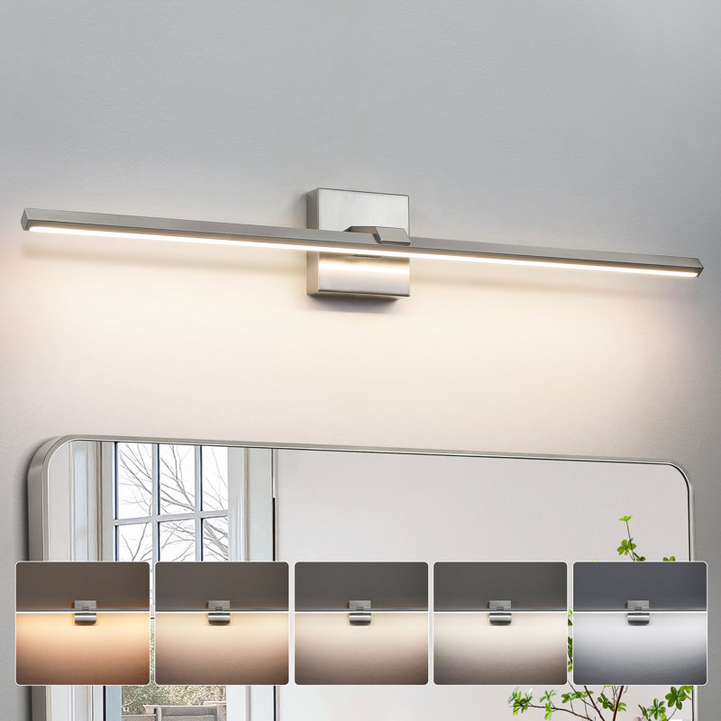 32" Dimmable LED Bath Bar 5cct, Brushed Nickel