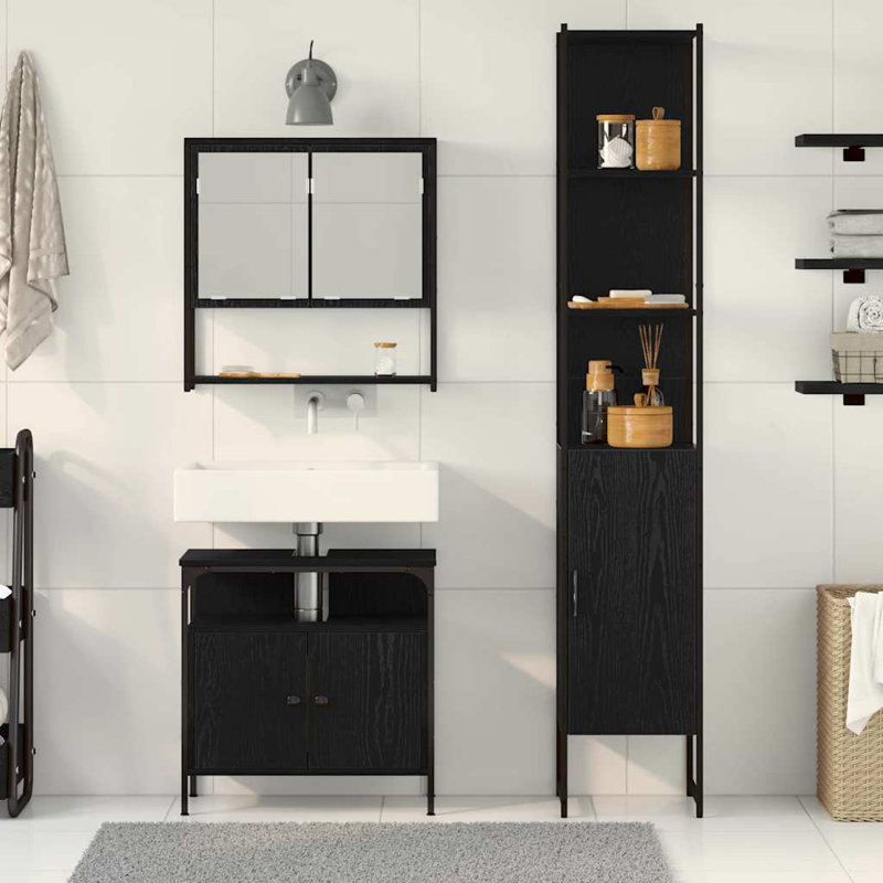 Bathroom Furniture Suite, Black