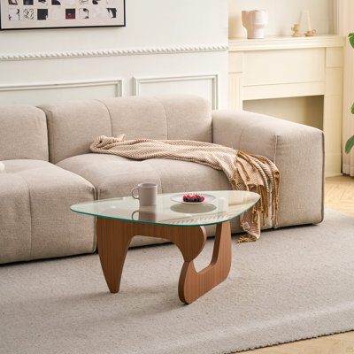 Table basse de style campagnard Mid-Century