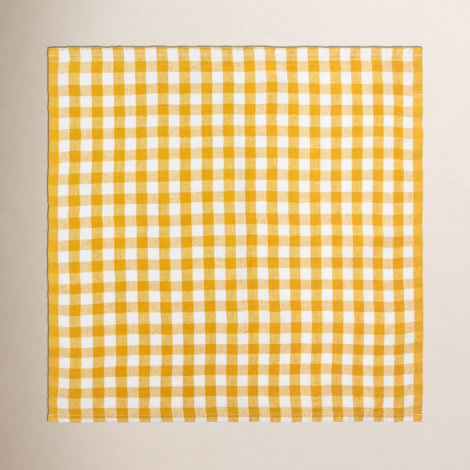 Alessandro Linen Napkin, Mustard