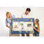 Gaen Cork Corkboard / Bulletin Board