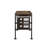 Endang Weathered Oak & Black Finish Writing Desk
