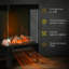 Chappell Belfry Heating 40.5 cm W Black Electric Stove