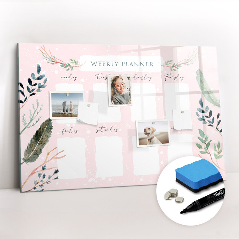 Magnetic Glass Dry Erase Board