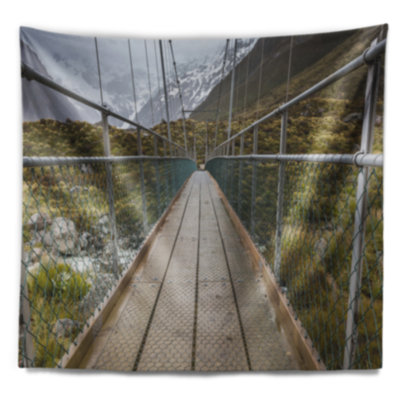 Bridge over Hooker River in Aoraki Tapestry