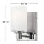 Modern Elegance: Hinkley Karlie Chrome Bathroom Vanity Light - Sleek and Stylish