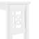 Hembree 27"W 37"H Traditional Style Over The Toilet Shelf