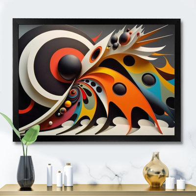 Ardriana " Minimalist Colorful Spheres And Waves VII "