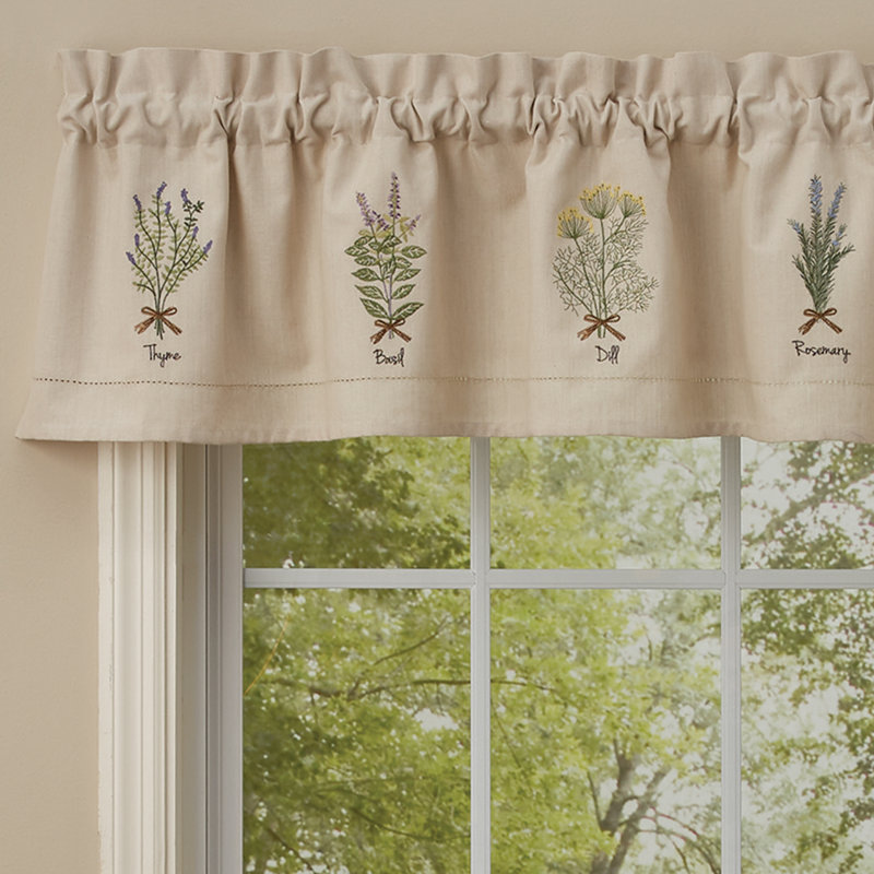 Axeel Cotton Tailored Window Valance