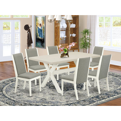 6 - Person Solid Wood Dining Set