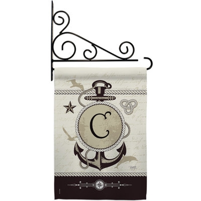 Ensemble de drapeaux 18 x 13 po Nautical Q
