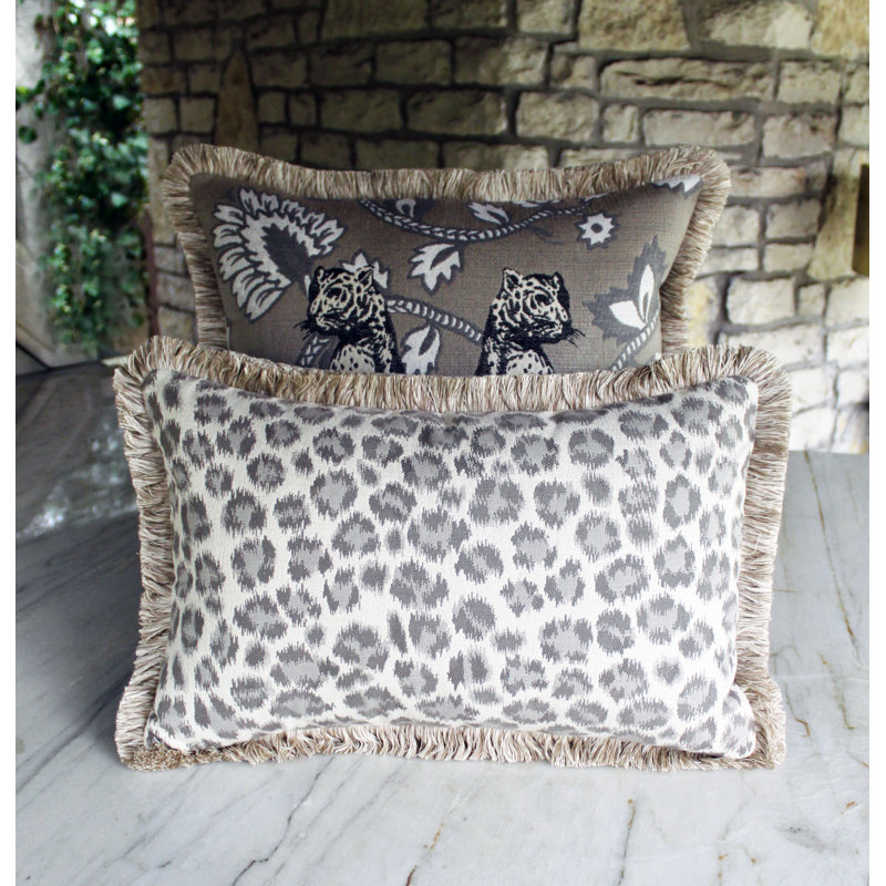 Sallie Duncan Designs Lumbar Indoor/Outdoor Pillow Cover & Insert
