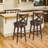 Woosley Swivel Upholstered Counter Stool-147251075