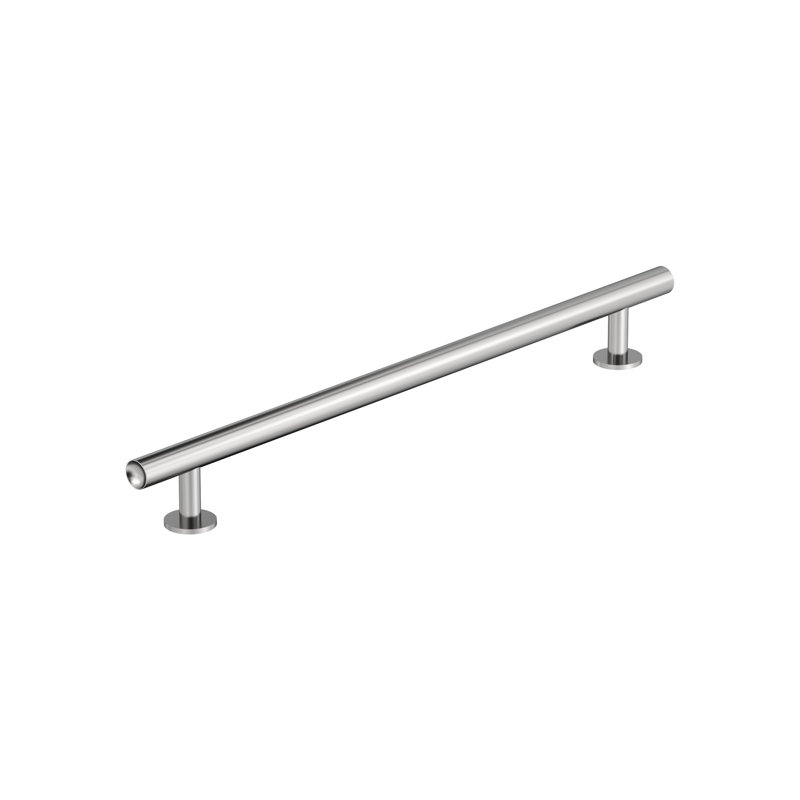 Radius Bar Pull, Polished Chrome, 3.75"