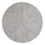 La Quinta Leather Striped Area Rug in Gray-1428228302