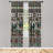 Jeweliet Semi Sheer Curtain Pair-1526671830