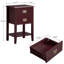 Ensemble de cadre de lit et de table de chevet Miramontes-1360183803-1360183680