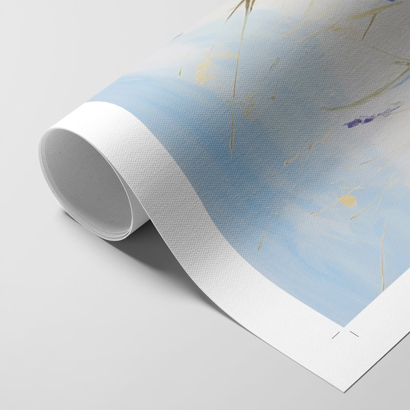 FLORAL Series IV - Impression sur toile seulement - NON-CADRE, H 12 po x l 8 po
