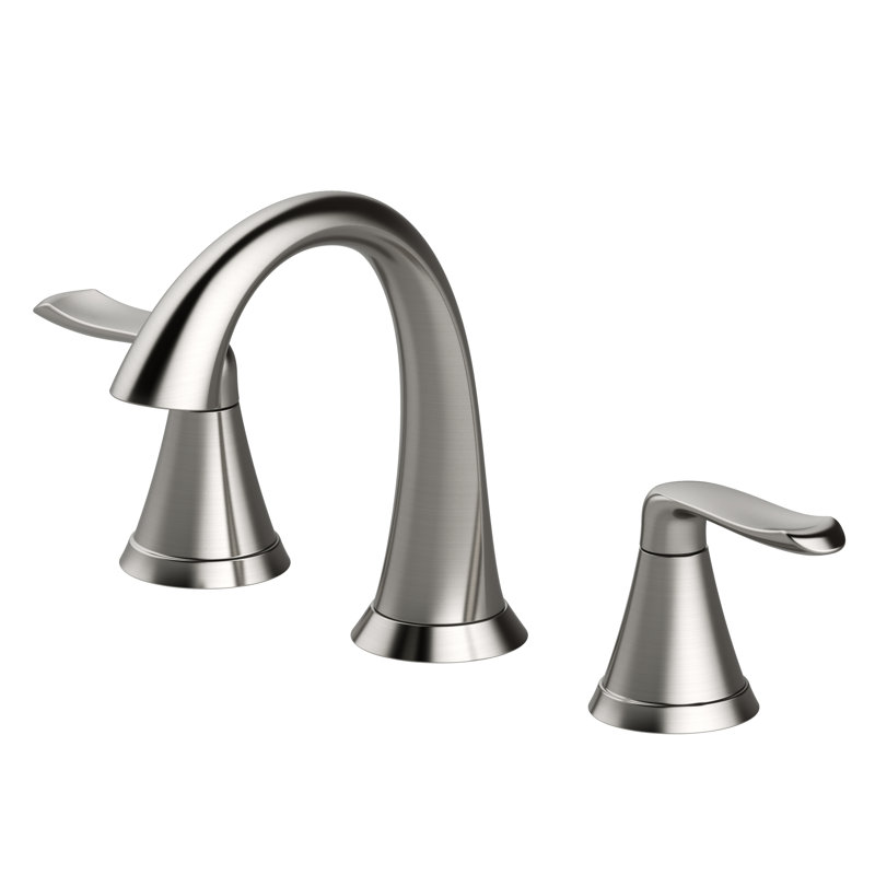 Piccolo™ Widespread Bathroom Faucet with Drain Assembly, Brushed Nickel